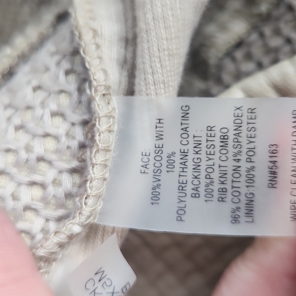 CALVIN KLEIN faux leather moto jacket - Picture 14 of 14